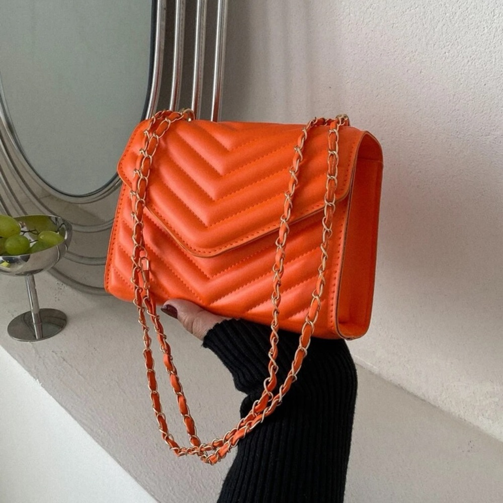 Orange purse